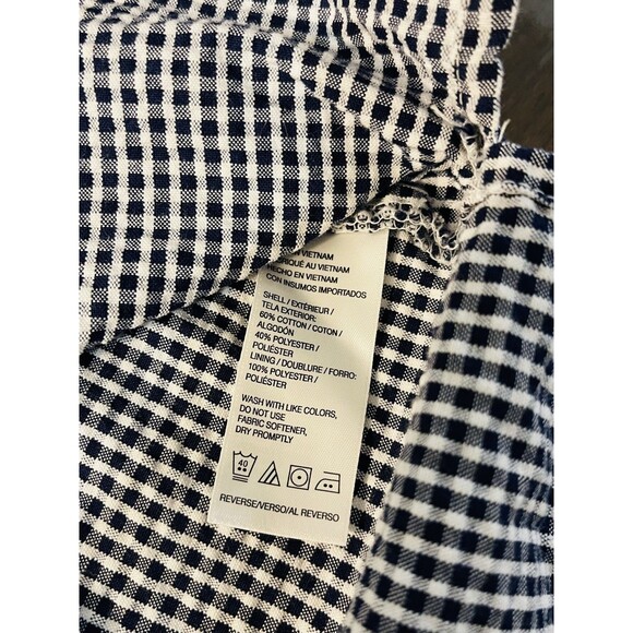 IZOD Golf Skort Houndstooth Pattern Black and White Stretch Performance Size 6 - Picture 5 of 7